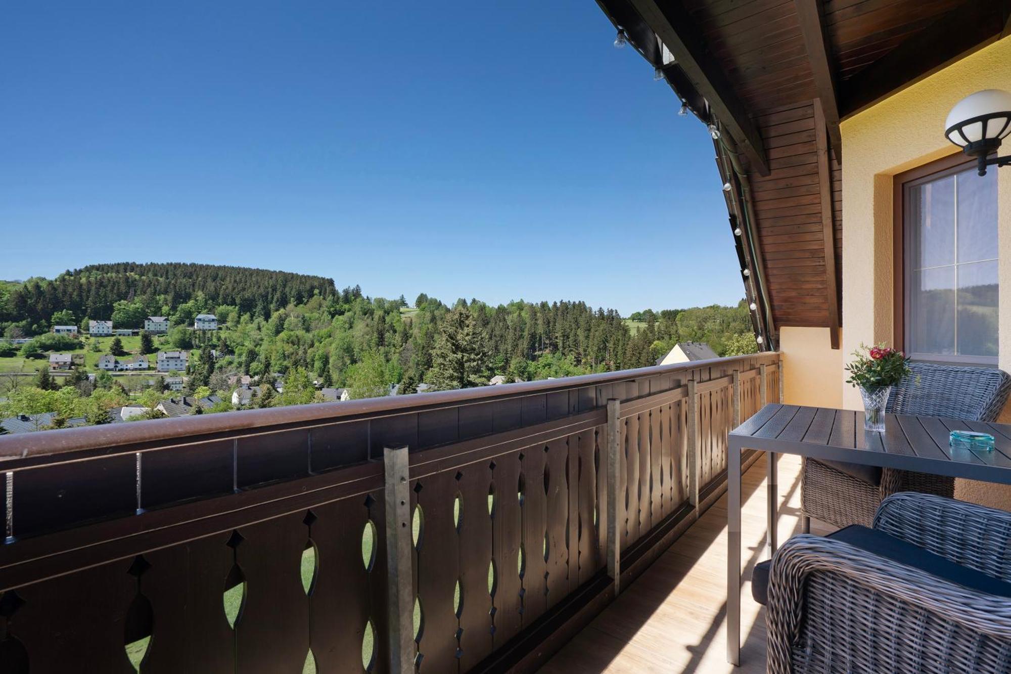 Pension Bergblick Marienberg Exterior photo