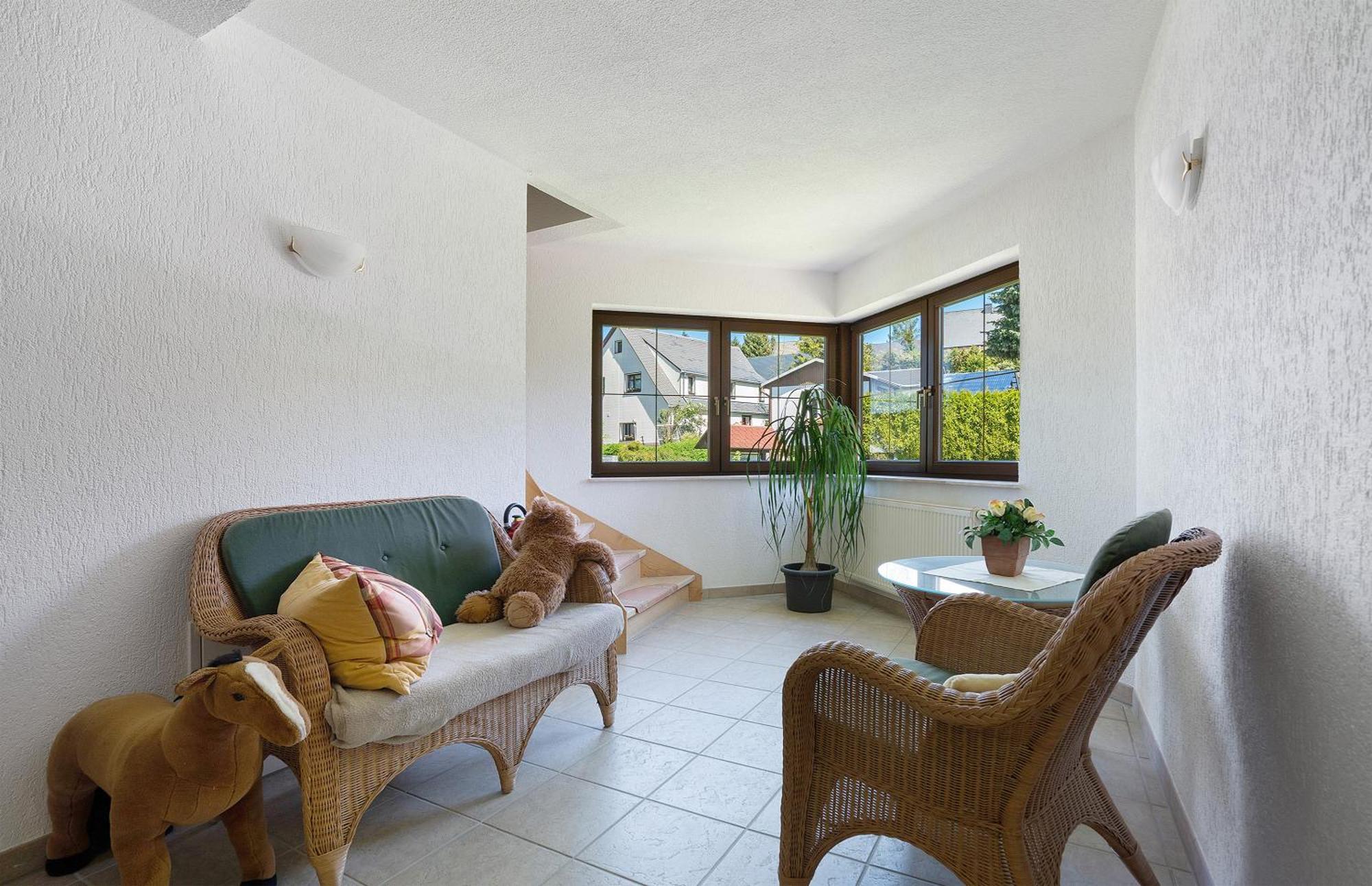 Pension Bergblick Marienberg Exterior photo