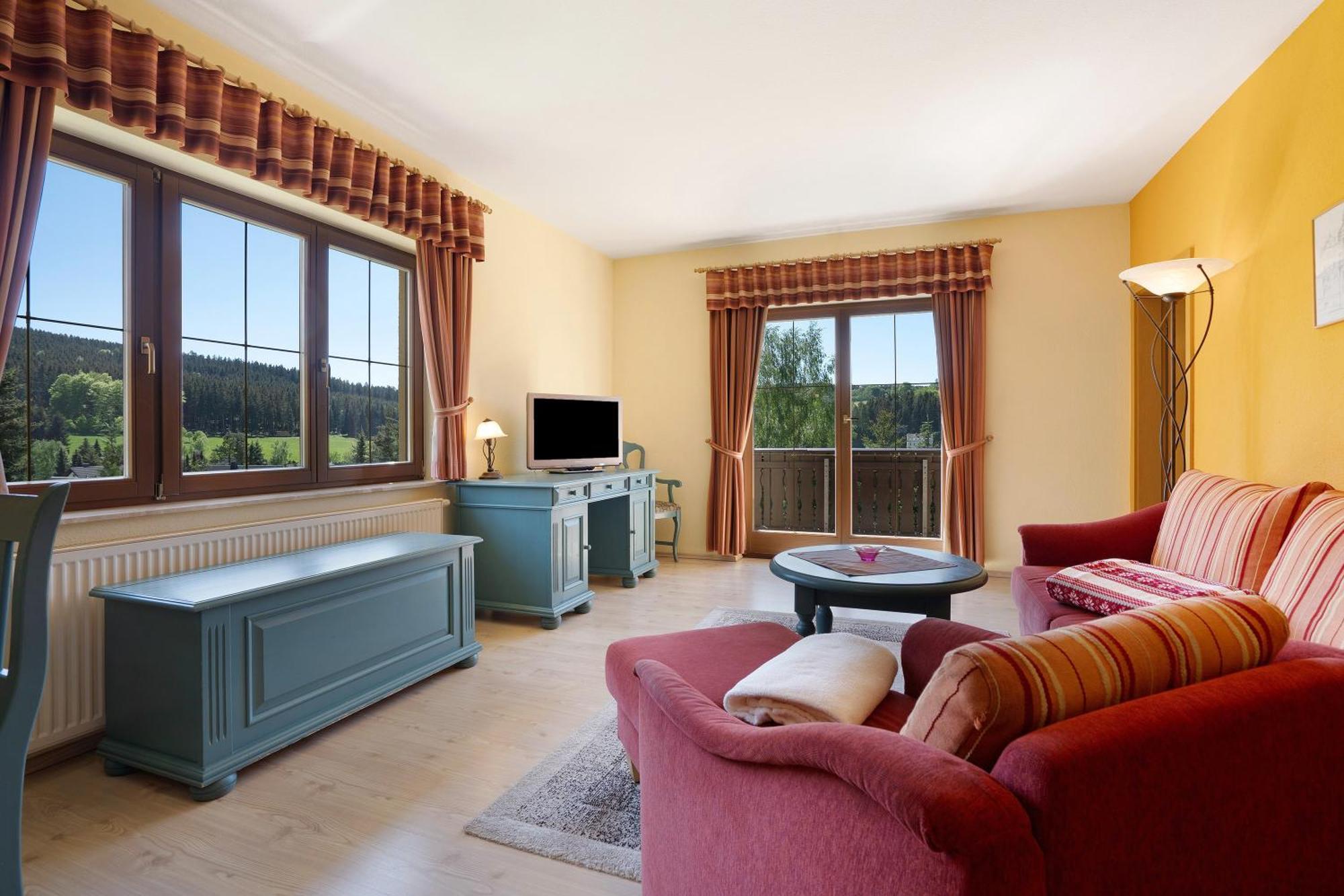 Pension Bergblick Marienberg Exterior photo