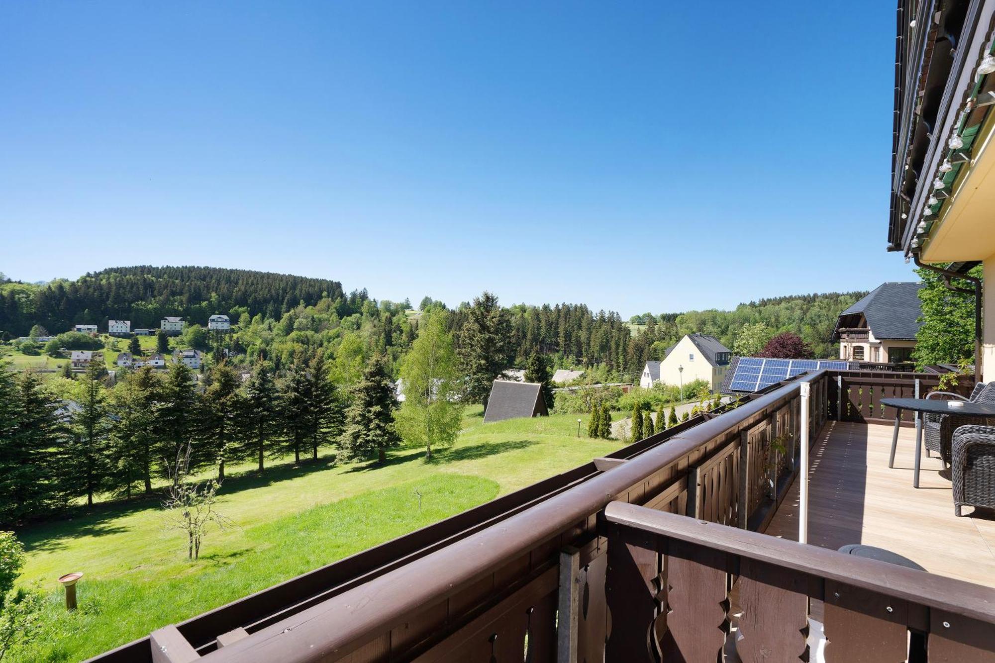 Pension Bergblick Marienberg Exterior photo