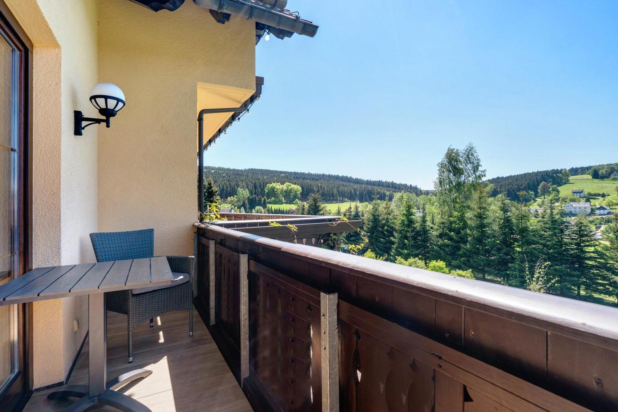Pension Bergblick Marienberg Exterior photo